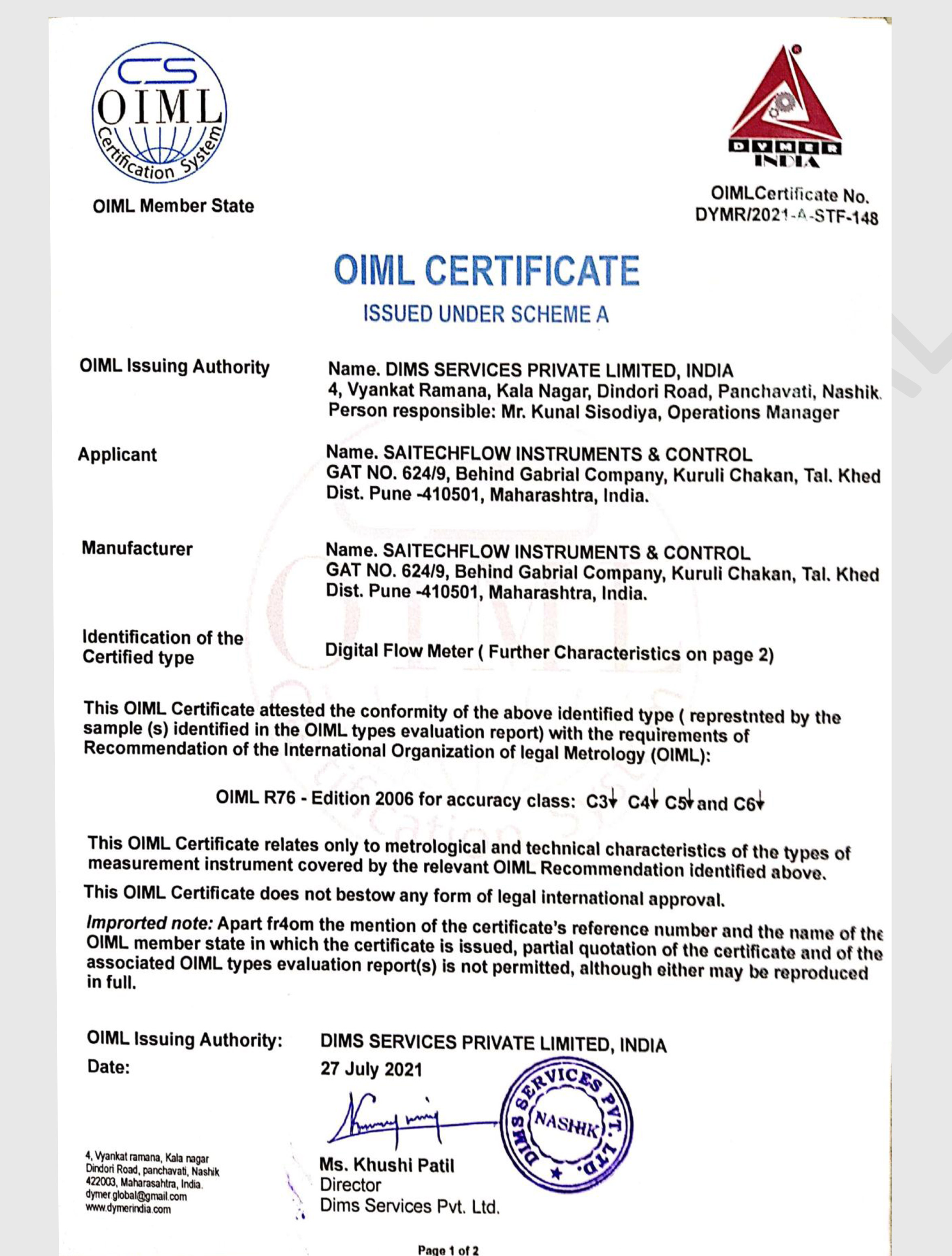 oiml-certificate
